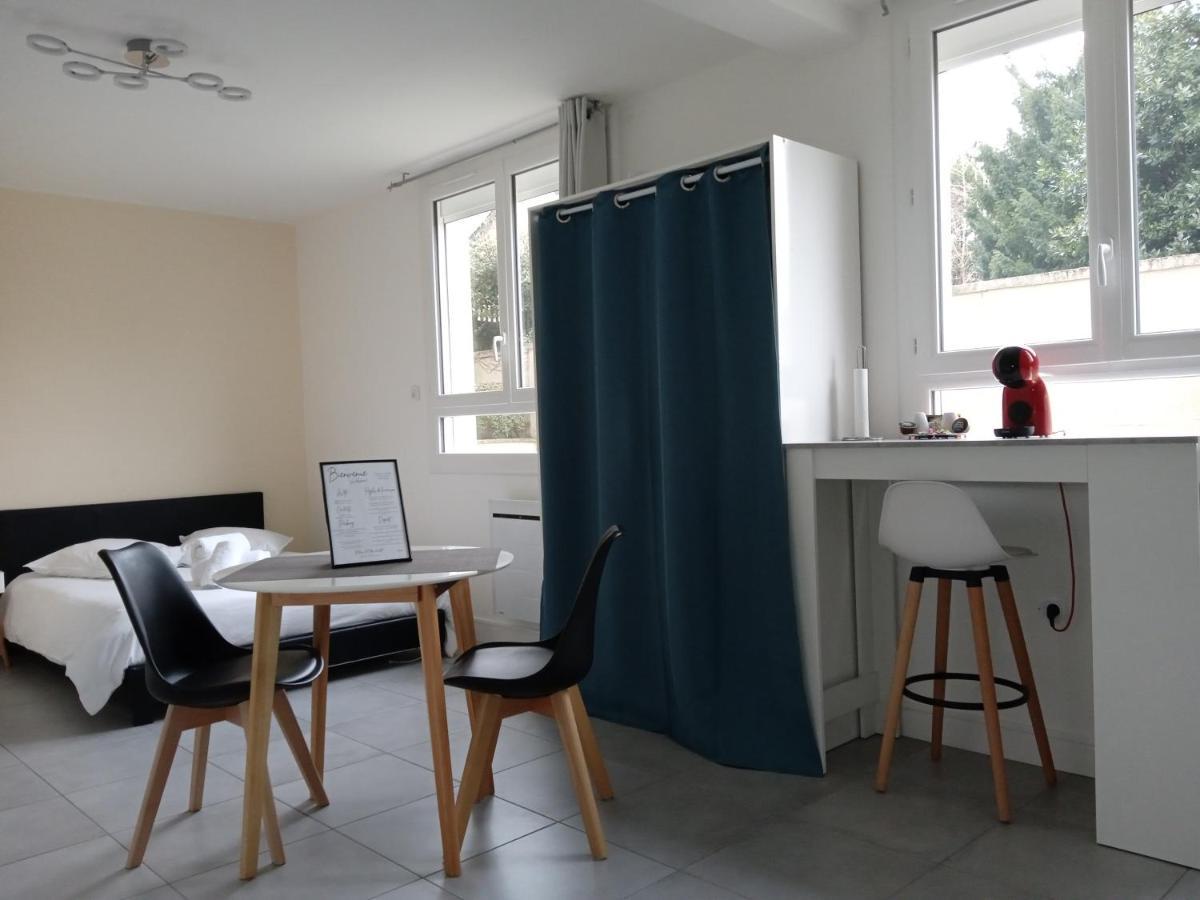 Studio Cosy Dans Residence Calme Et Privee Le Mans Quarto foto
